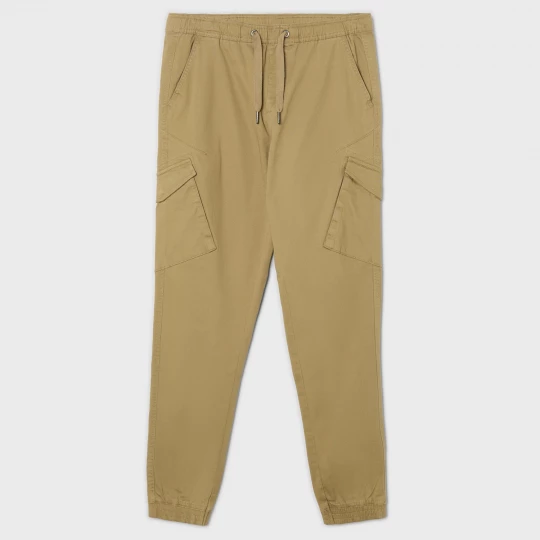 Obrázek produktu Cropp - Kalhoty JOGGERS CARGO - zlatavá hnědá