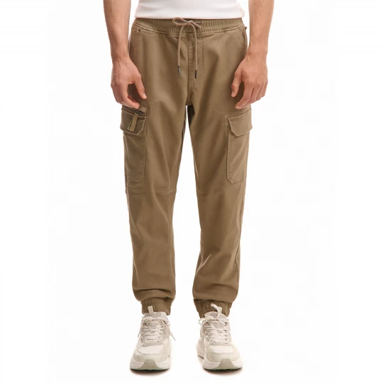 Obrázek produktu Cropp - Kalhoty joggers s cargo kapsami - béžová