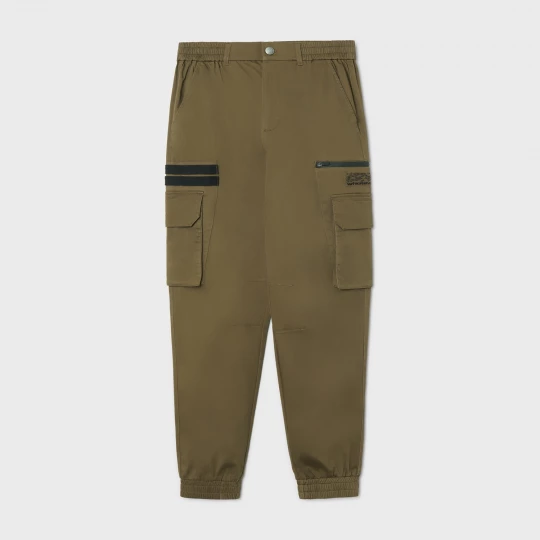 Obrázek produktu Cropp - Kalhoty joggers s cargo kapsami - hnědozelená