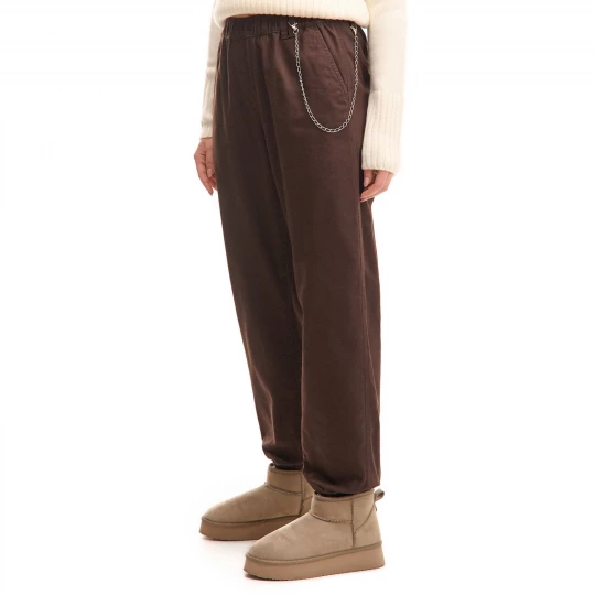 Obrázek produktu Cropp - Kalhoty joggers s ozdobným řetízkem - hnědá