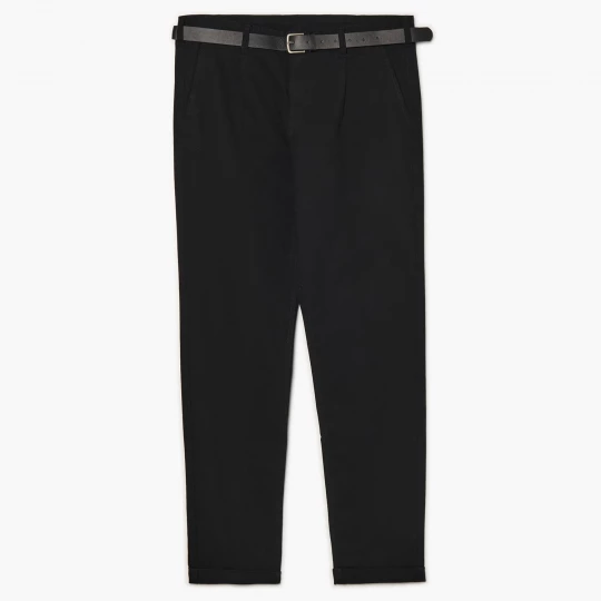 Obrázek produktu Cropp - Kalhoty s páskem - černý