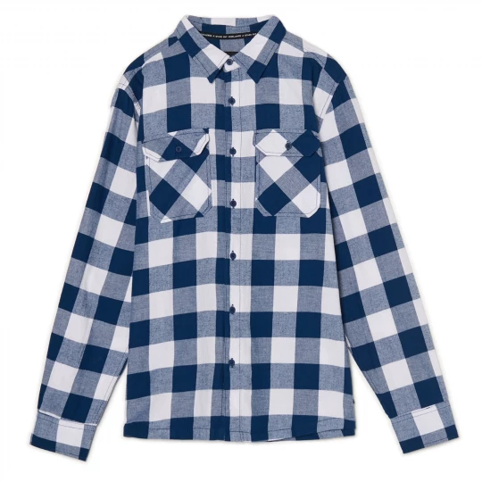 Obrázek produktu Cropp - Kostkovaná košile - tmavomodrá
