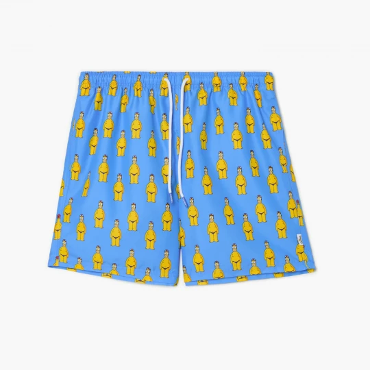 Obrázek produktu Cropp - Koupací šortky s celoplošným potiskem Homer Simpson - modrá