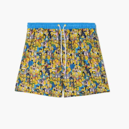 Obrázek produktu Cropp - Koupací šortky s celoplošným potiskem The Simpsons - modrá