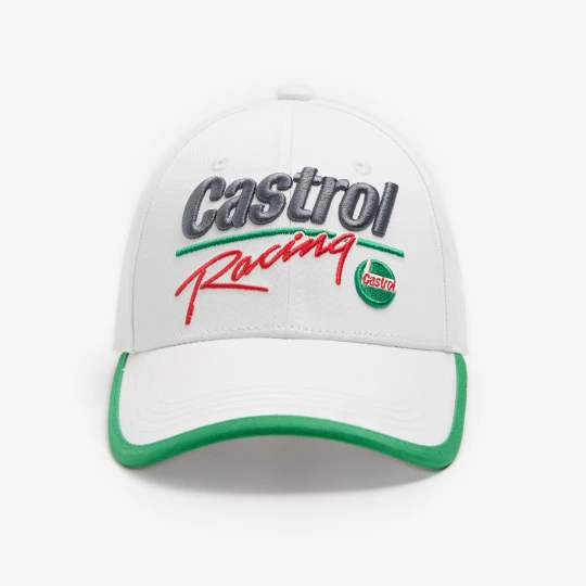 Obrázek produktu Cropp - Kšiltovka s nášivkou Castrol - bílá
