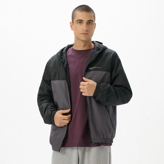 Obrázek produktu Cropp - Lehká bunda s kapucí - tmavě šedá