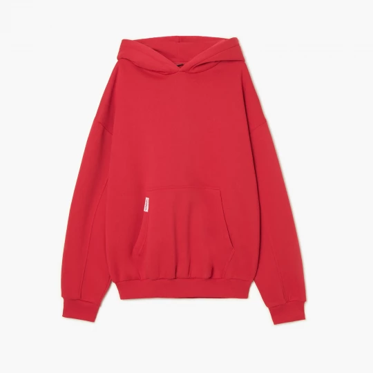 Obrázek produktu Cropp - Mikina s kapucí - červená