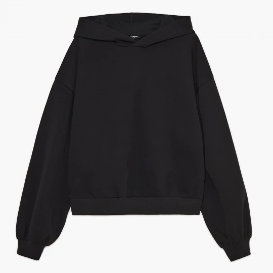 Obrázek produktu Cropp - Mikina s oversize kapucí - černý