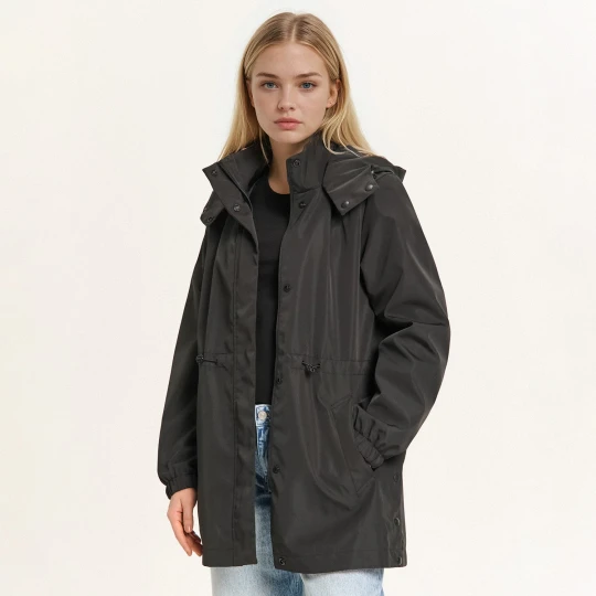 Obrázek produktu Cropp - Parka s kapucí - černý