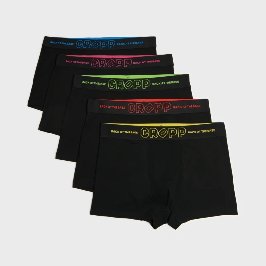 Obrázek produktu Cropp - Pětibalení boxerek - černý