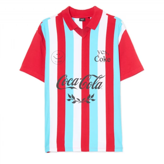 Obrázek produktu Cropp - Polokošile s celoplošným potiskem Coca-Cola - bílá