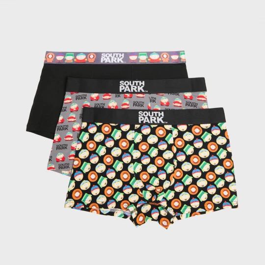 Obrázek produktu Cropp - Sada 3 boxerek South Park - černý