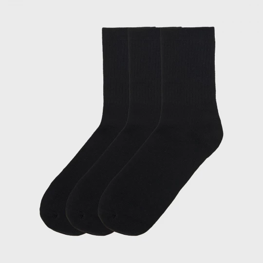 Obrázek produktu Cropp - Sada 3 párů ponožek - černý