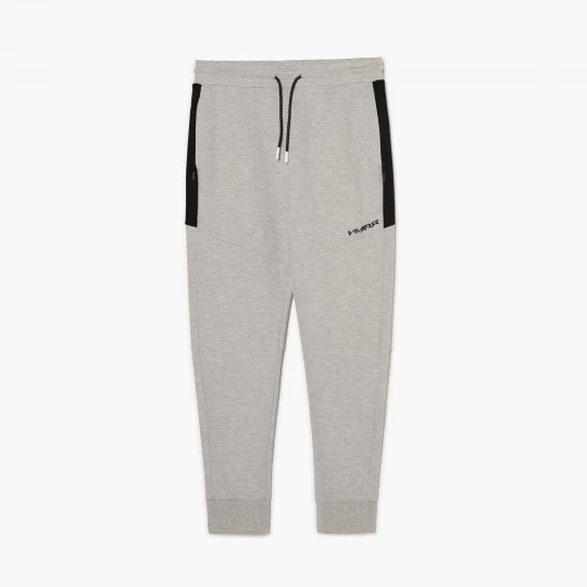 Obrázek produktu Cropp - Tepláky joggers s potiskem - světle šedá