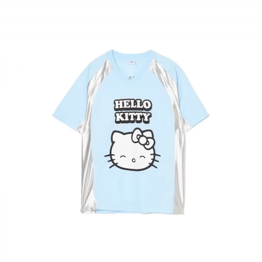 Obrázek produktu Cropp - Tričko s potiskem Hello Kitty - bleděmodrá