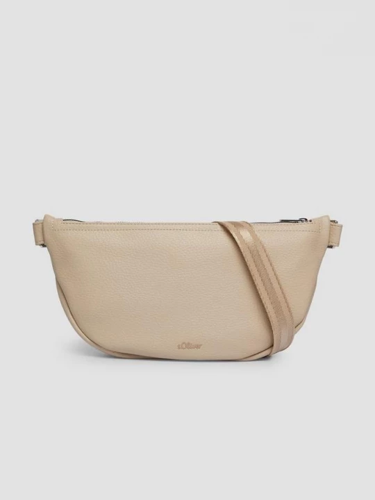 Obrázek produktu Crossbody taška s podšívkou s levhartím vzorem s.Oliver béžová