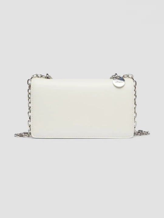 Obrázek produktu Crossbody taška z imitace kůže s řetízkovým popruhem s.Oliver krémová