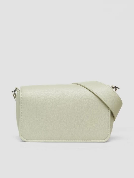 Obrázek produktu Crossbody taška z umělé kůže s ramenním popruhem s logem s.Oliver zelená