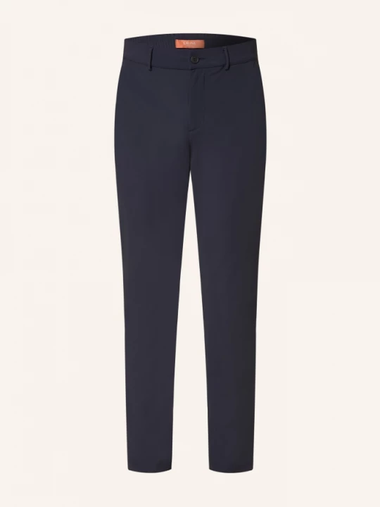 Obrázek produktu Cruna Chino Kalhoty Solferino Extra Slim Fit tmavě modrá