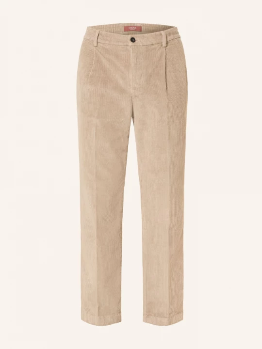 Obrázek produktu Cruna Kordové Kalhoty Belleville Tapered Fit béžová