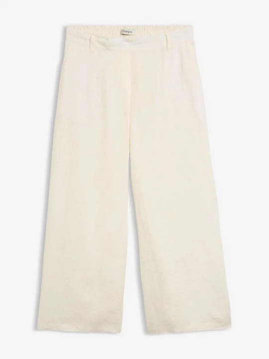 Obrázek produktu Culotte kalhoty z čistého lnu BonPrix