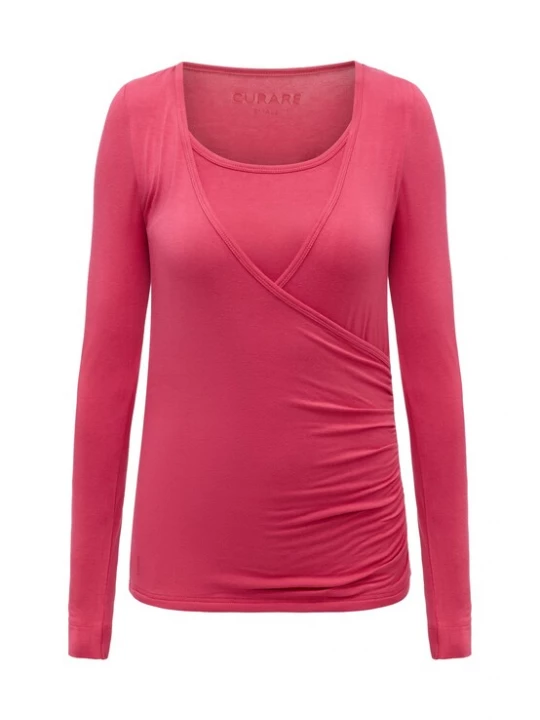 Obrázek produktu CURARE Yogawear Funkční tričko 'Flow' malinová