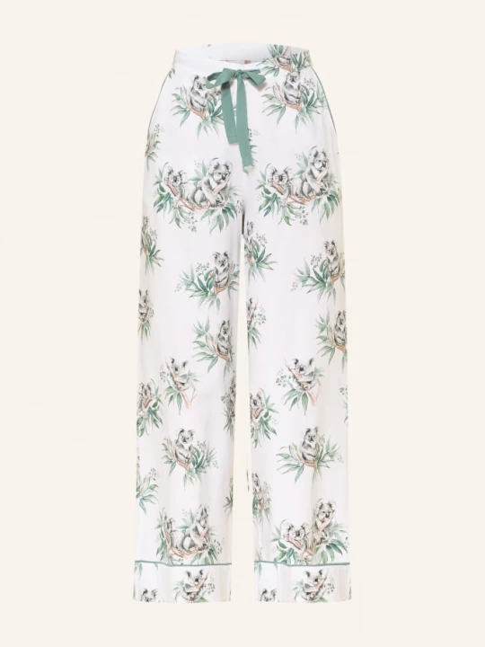 Obrázek produktu Cyberjammies Spací Kalhoty Kallie bílá / šedá / zelená