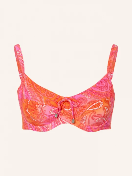 Obrázek produktu Cyell Bikini Top S Kosticemi Paisley Breeze oranžová / růžová