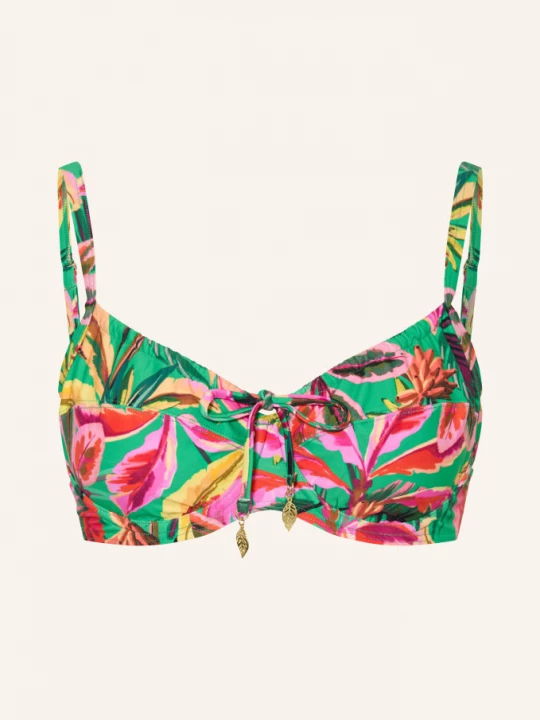 Obrázek produktu Cyell Bikiny S Kosticemi Floral Forest zelená / růžová / tmavě žlutá