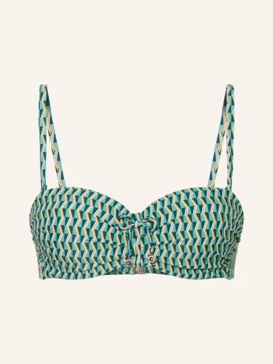 Obrázek produktu Cyell Bikiny S Ramínky Groovy Graphic zelená / tmavě zelená / bílá