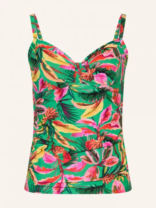 Obrázek produktu Cyell Tankini Top S Kosticemi Floral Forest zelená / růžová / žlutá