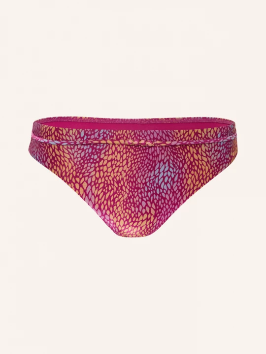 Obrázek produktu Cyell Základní Bikiny Burgundy Drops fuchsiová / černošedá / tmavě žlutá