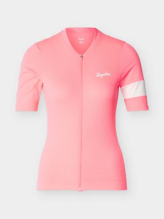 Obrázek produktu Cyklistický dres Rapha neonově růžová