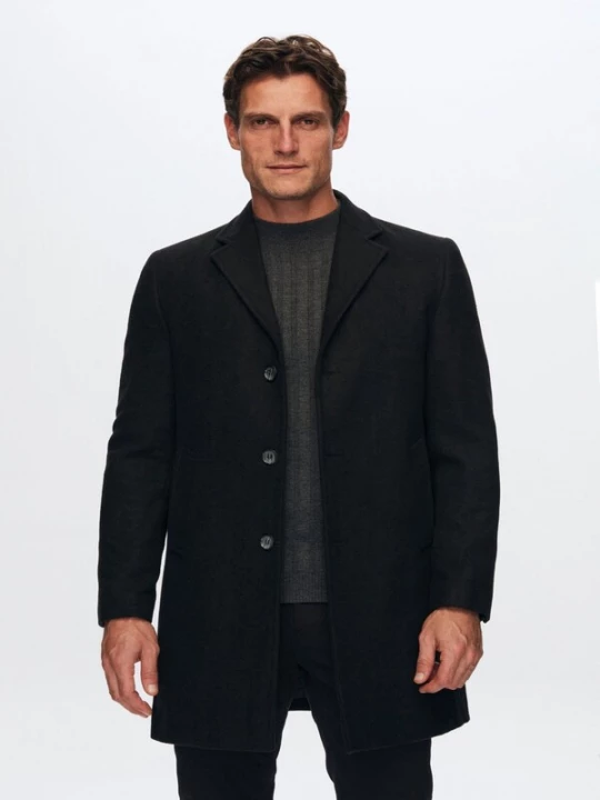 Obrázek produktu D’ Damat Přechodný kabát černá D'S Damat