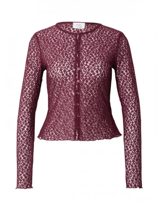 Obrázek produktu Daahls by Emma Roberts exclusively for ABOUT YOU Kardigan 'Valentina' bordó