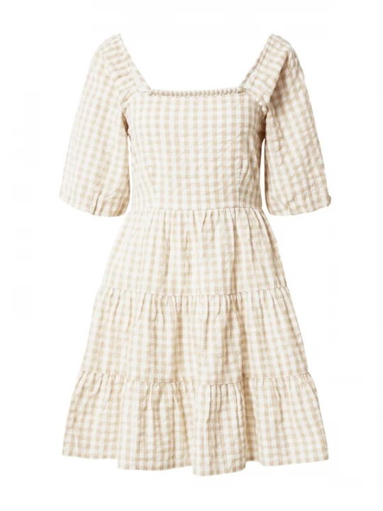 Obrázek produktu Daahls by Emma Roberts exclusively for ABOUT YOU Šaty 'Sunny'  béžová / bílá