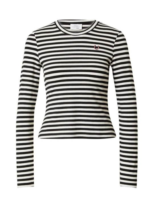 Obrázek produktu Daahls by Emma Roberts exclusively for ABOUT YOU Tričko bledě fialová / černá / offwhite