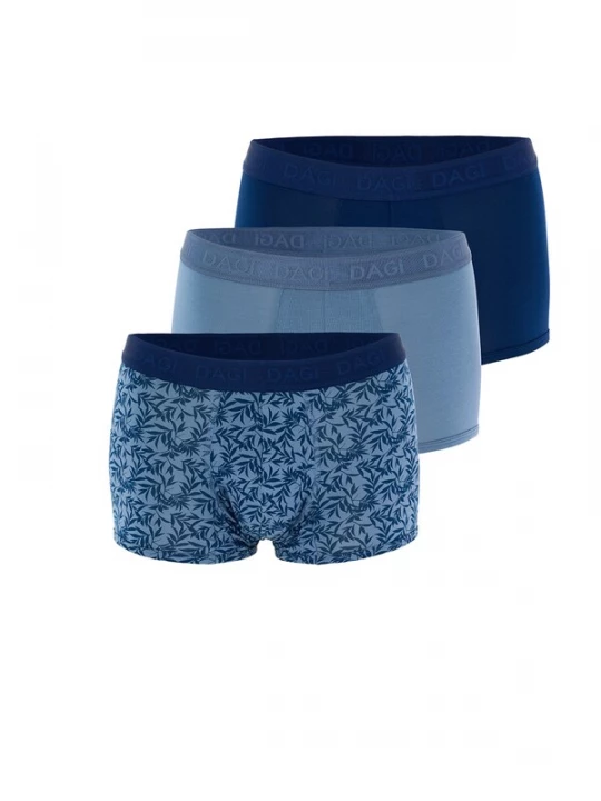Obrázek produktu Dagi Boxerky modrá / marine modrá / světlemodrá