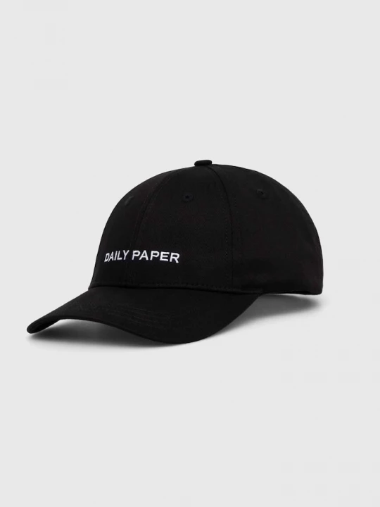 Obrázek produktu Daily Paper Bavlněná baseballová čepice Daily Paper Ecap 3 černá