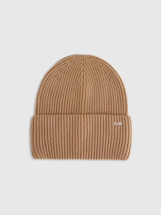 Obrázek produktu Dámská beanie čepice - hnědá 4F