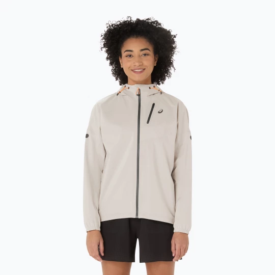 Obrázek produktu Dámská běžecká bunda ASICS Fujitrail Elite Waterproof cream Béžová