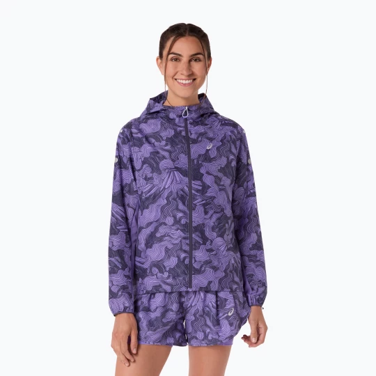 Obrázek produktu Dámská běžecká bunda ASICS Fujitrail Packable amethyst fialová