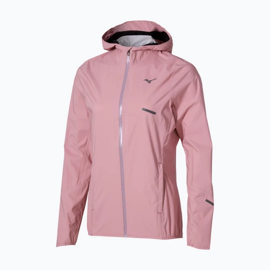 Obrázek produktu Dámská běžecká bunda Mizuno Trail Waterproof 20K Hooded rose elegance Růžová