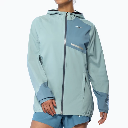 Obrázek produktu Dámská běžecká bunda Mizuno Waterproof 20K ER cloud blue