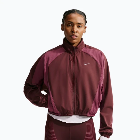 Obrázek produktu Dámská běžecká bunda Nike Swift Mystic Dates / Pink Smoke vínová