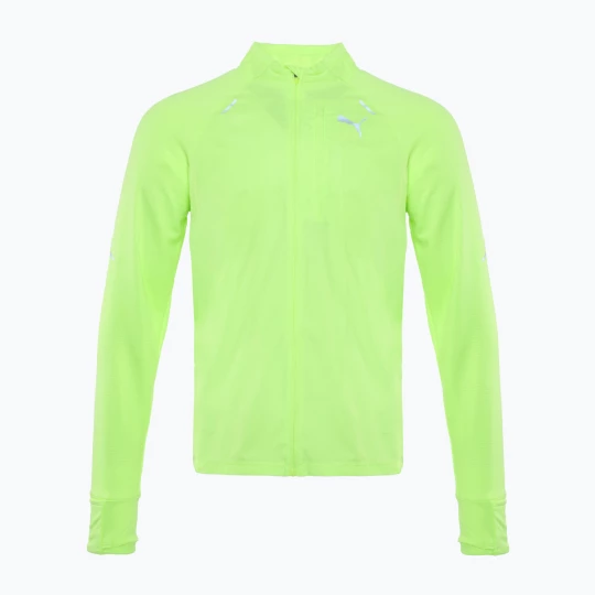 Obrázek produktu Dámská běžecká bunda PUMA Run Gridfleece fizzy apple Zelená