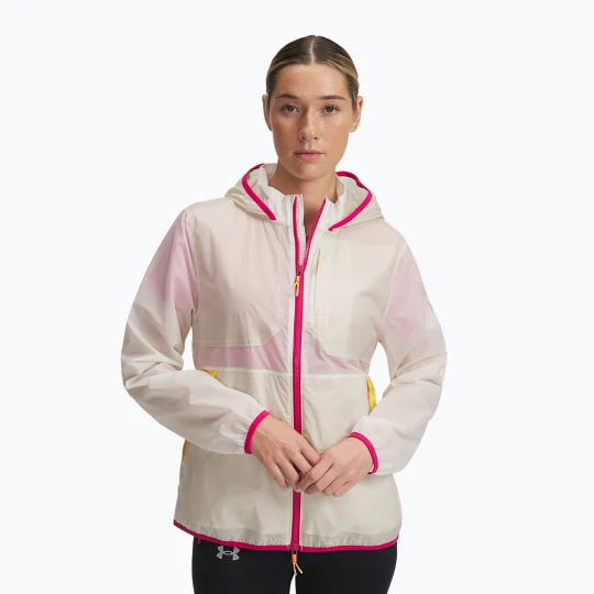 Obrázek produktu Dámská běžecká bunda Under Armour Trail Run stone Béžová