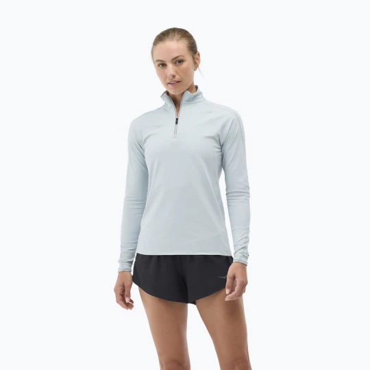 Obrázek produktu Dámská běžecká mikina HOKA GlideTech Quarter Zip mineral blue
