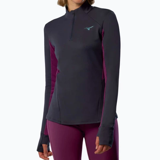 Obrázek produktu Dámská běžecká mikina Mizuno Active Warm Half Zip baritone blue