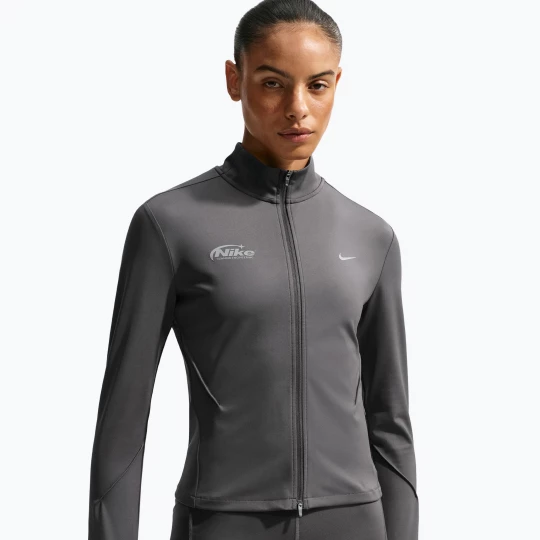 Obrázek produktu Dámská běžecká mikina Nike Swift Dri-Fit Full Zip Mid-Layer medium ash šedá